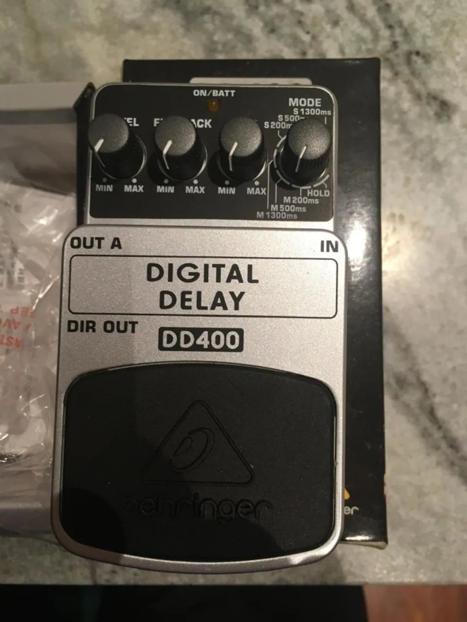 PEDAL BEHRINGER DD-400 DIGITAL DELAY NOVINHO 
