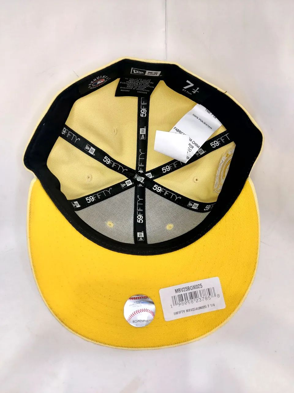 Boné Chicago Cubs amarelo - New era - 59fifty - Aba reta - Baseball - Mlb - Foto 5