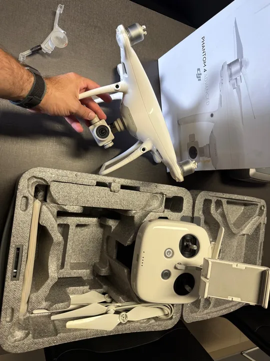 Drone DJI Phantom 4 Advanced seminovo