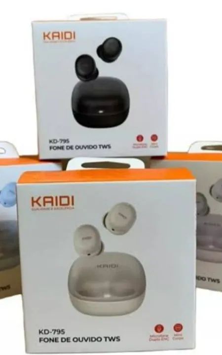 Fone de Ouvido Bluetooth TWS Kaidi KD-795 - Foto 2