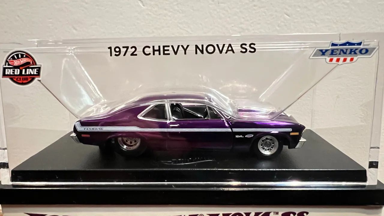 Hot Wheels RLC 1972 Chevy Nova SS Yenko - Hobbies e coleções