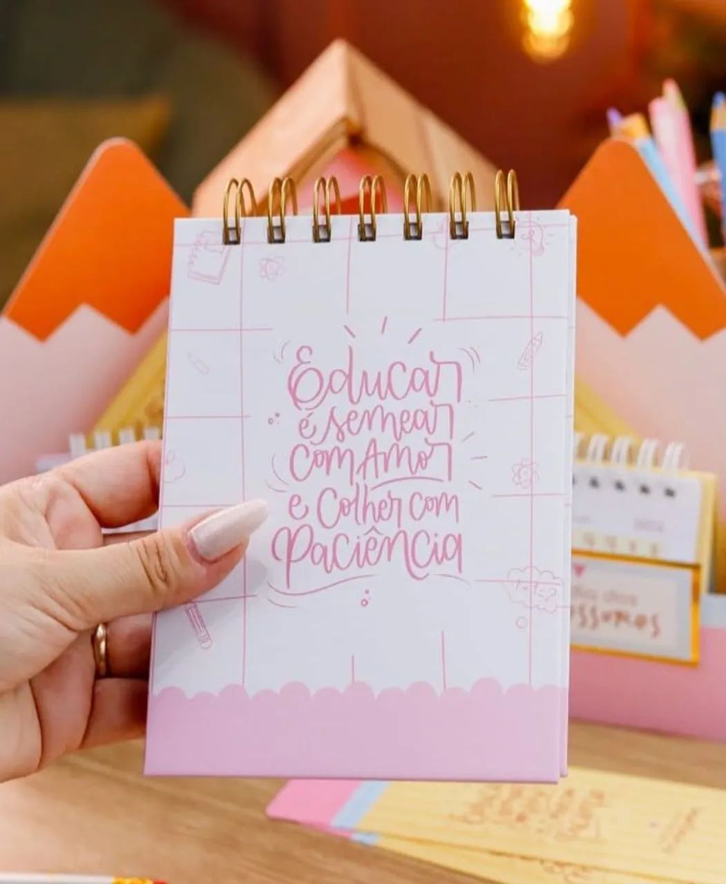 Bloco de notas personalizado professora! 64520778978562120