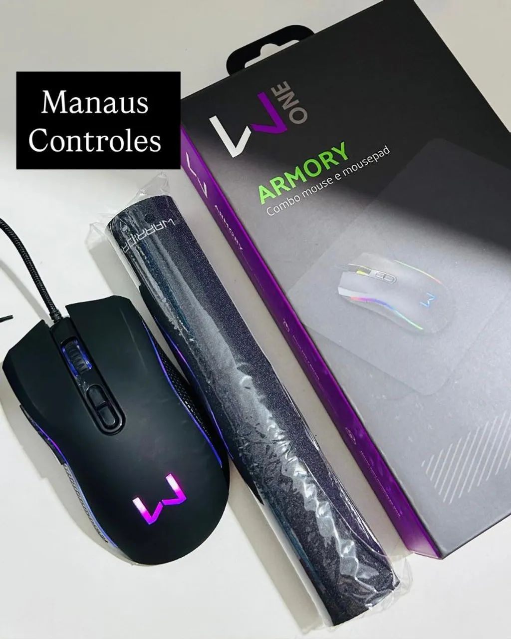 KIT COM MOUSEPAD + MOUSE POR APENAS  - Foto 3