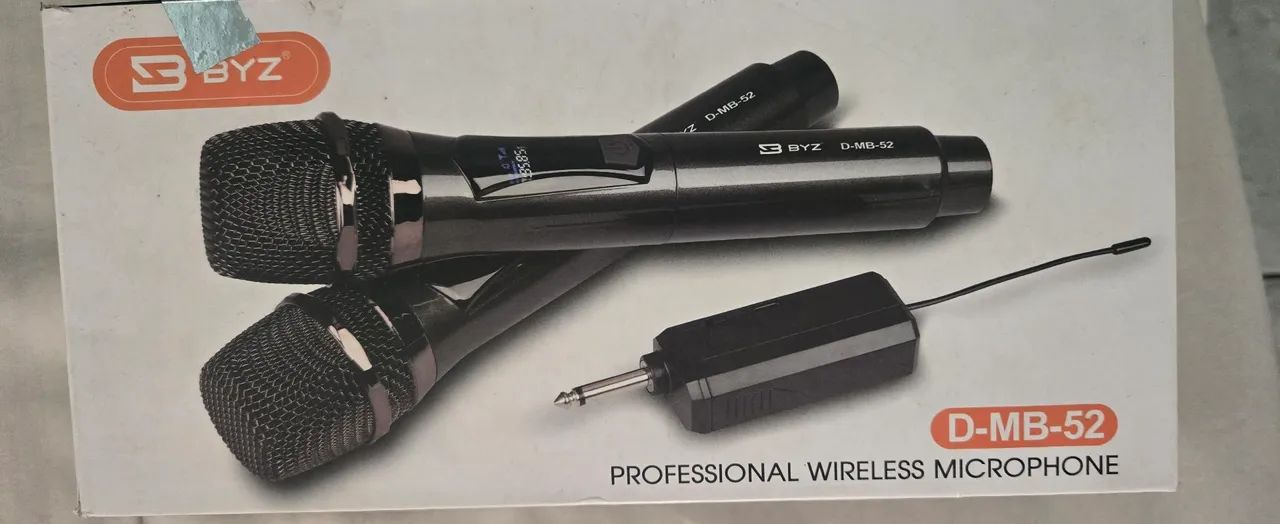 Microfone sem fio 64168587888258122