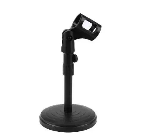 Suporte Pedestal de Microfone para Mesa 34cm - Foto 2