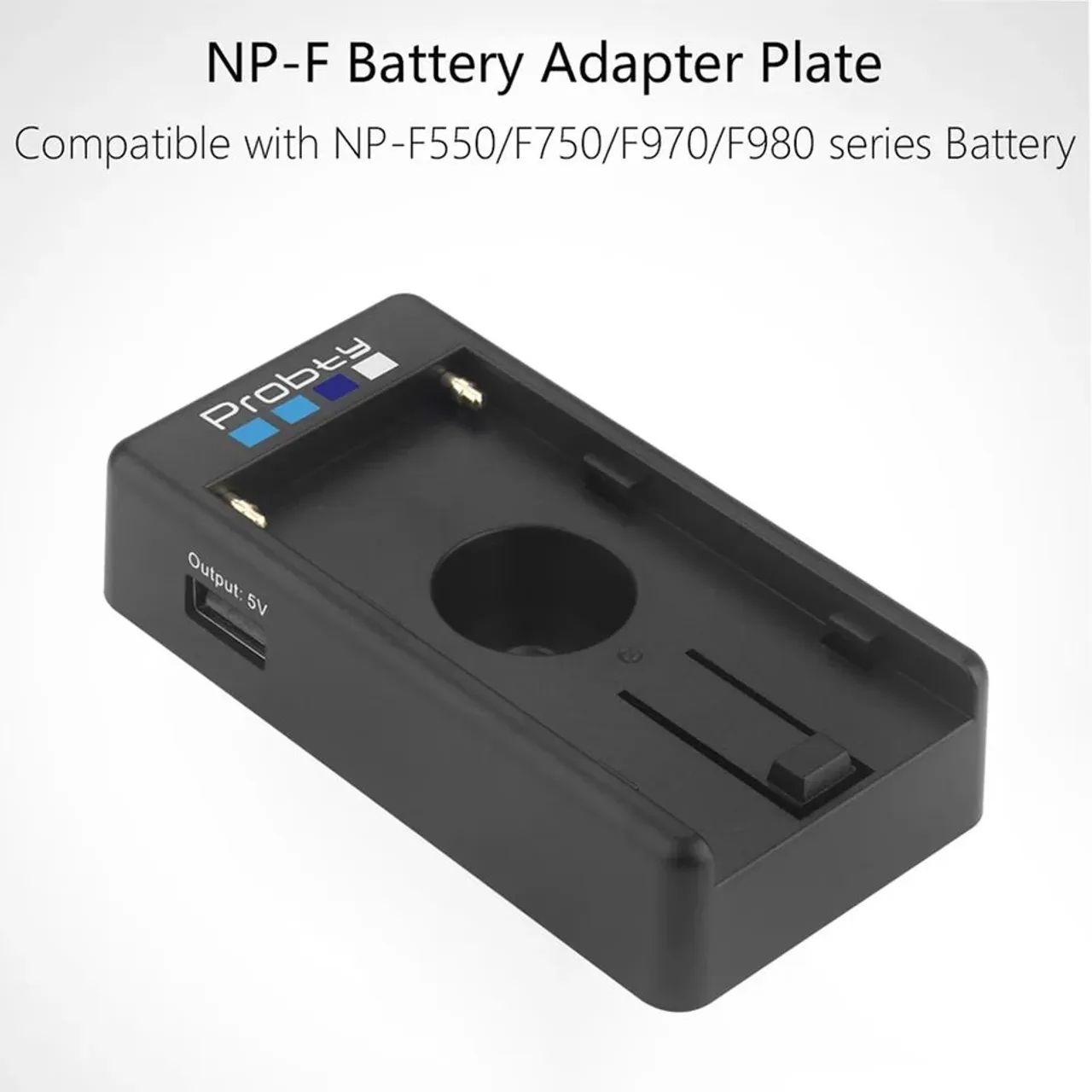 Bateria Dummy Np-Fz100 P2 Probty para Sony Fx30 A6700 A7Iii A7Cii A9S A7iv A7iv A7CiiiA9r - Foto 4