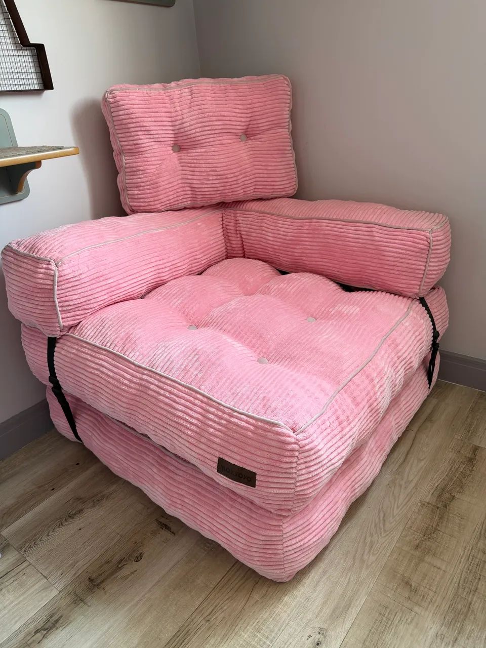 Sofá cama poltrona dobrável  SOFA NA CAIXA estilo Puff