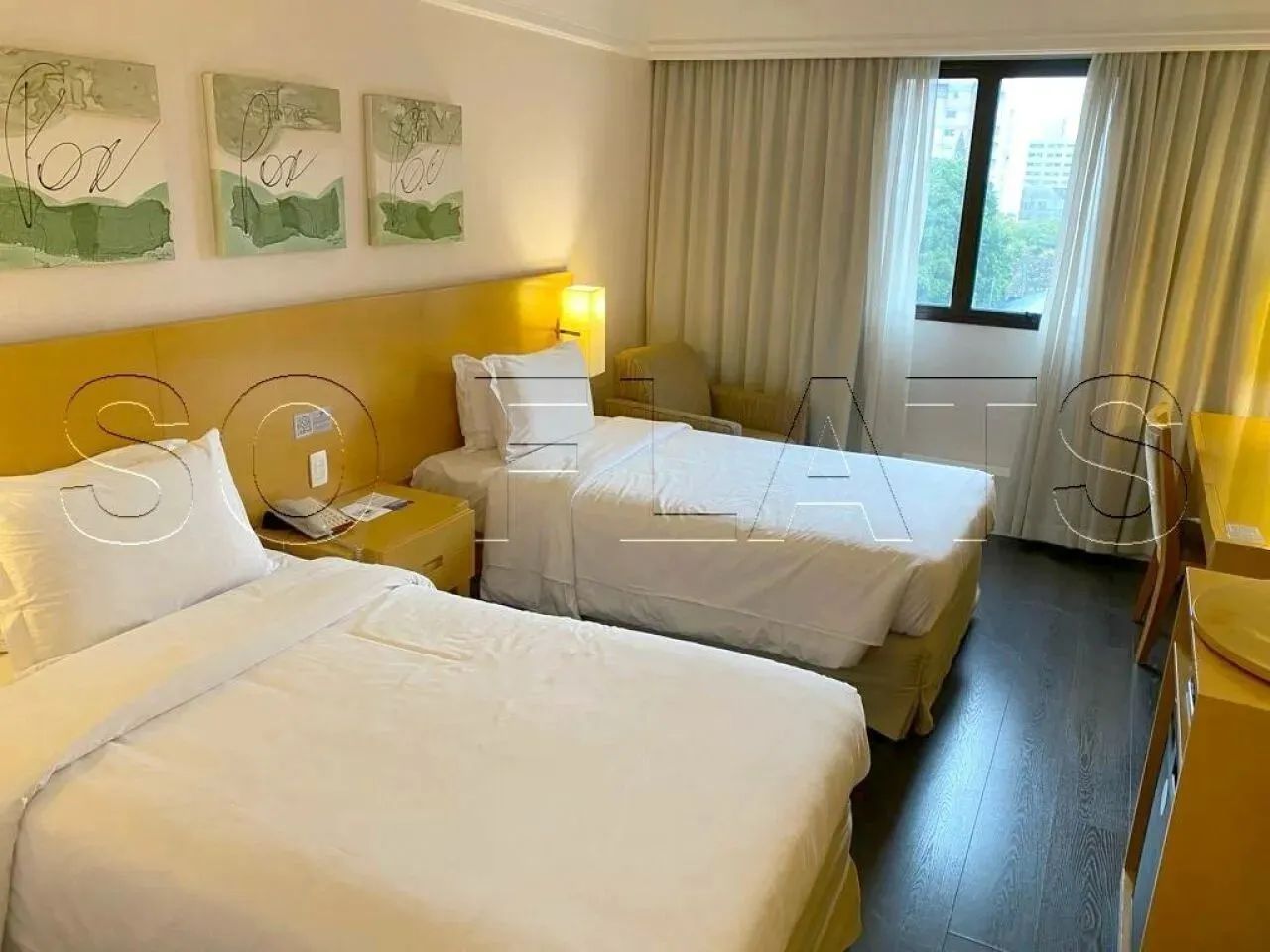 Melia Campinas, Flat disponível para venda com 26m², 1 dormitório e 1 vaga
