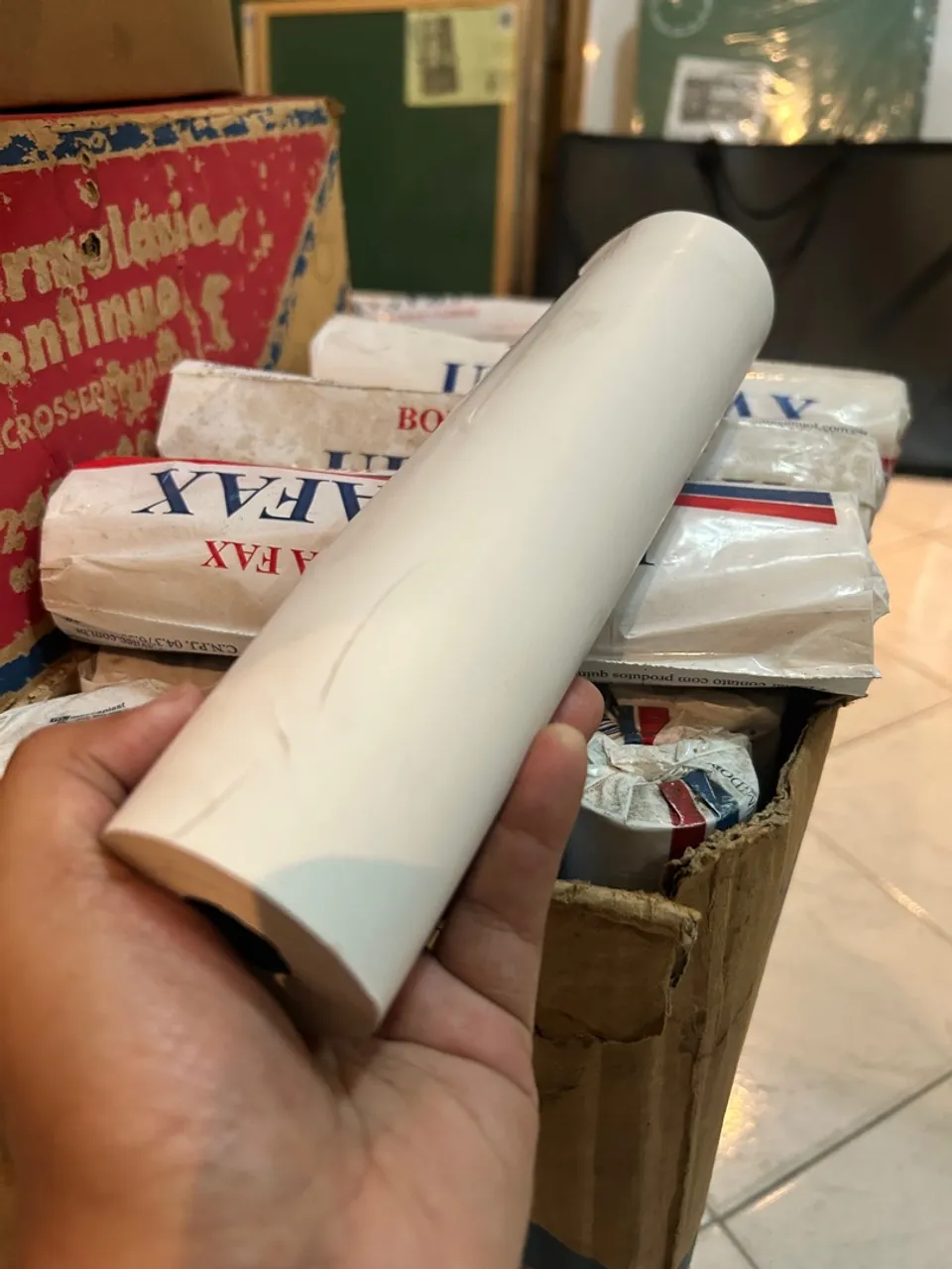 10 bobina para fax 216mmx30m