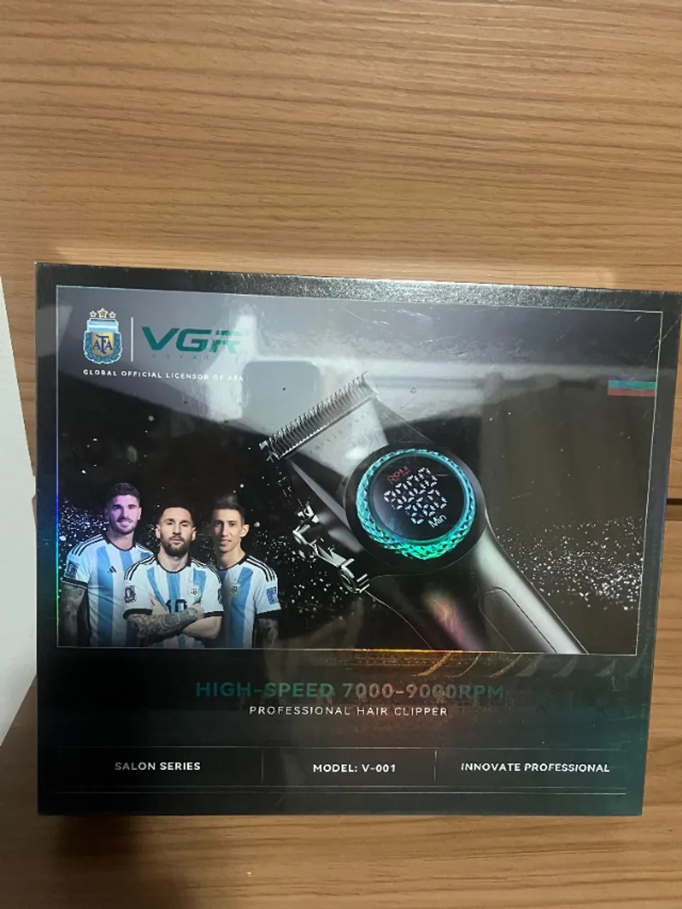 Maquina Cortar Cabelo Profissional VGR - Kit completo