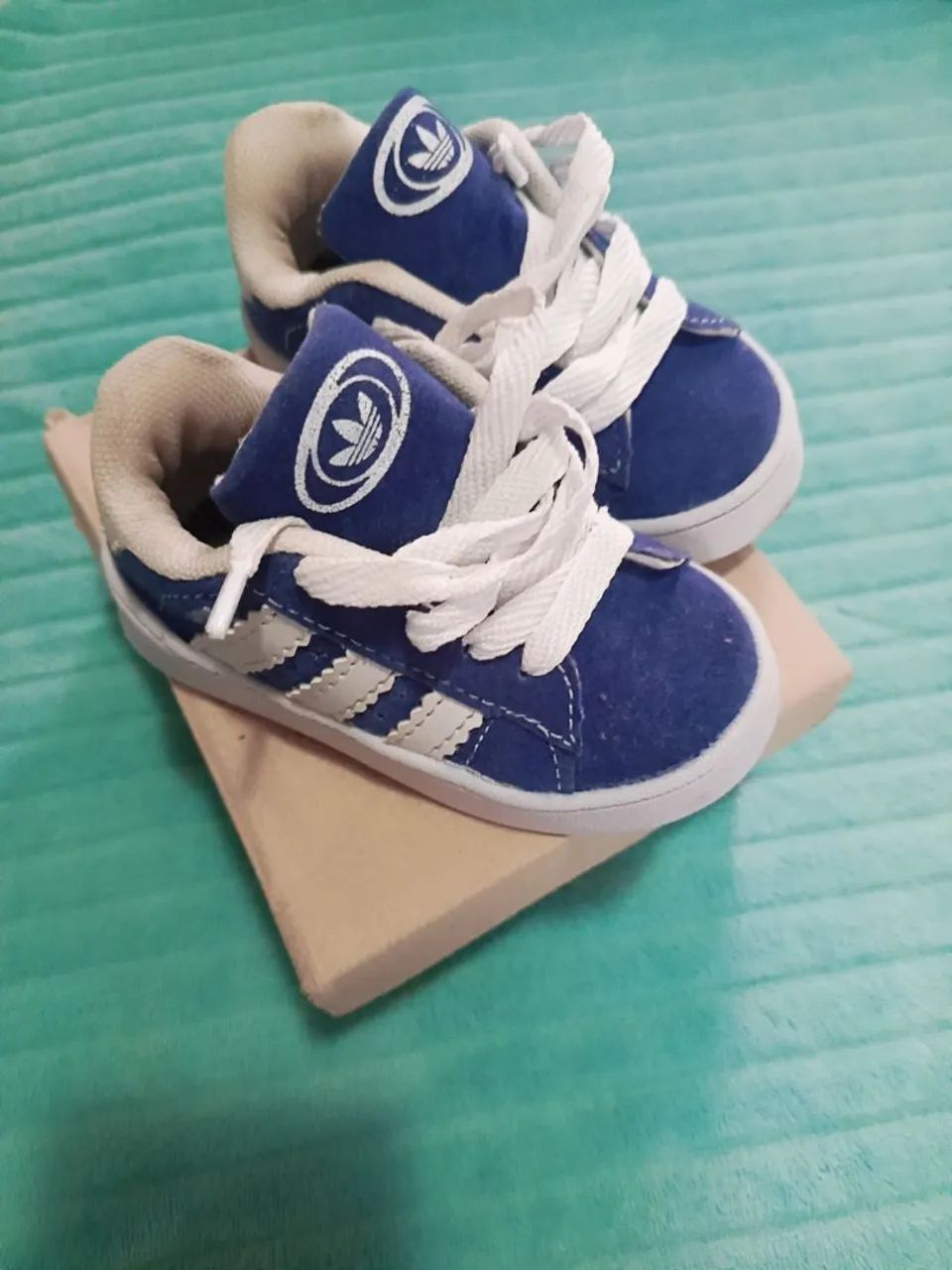 Tênis Adidas Infantil Azul e Lotinho infantil bebê menino