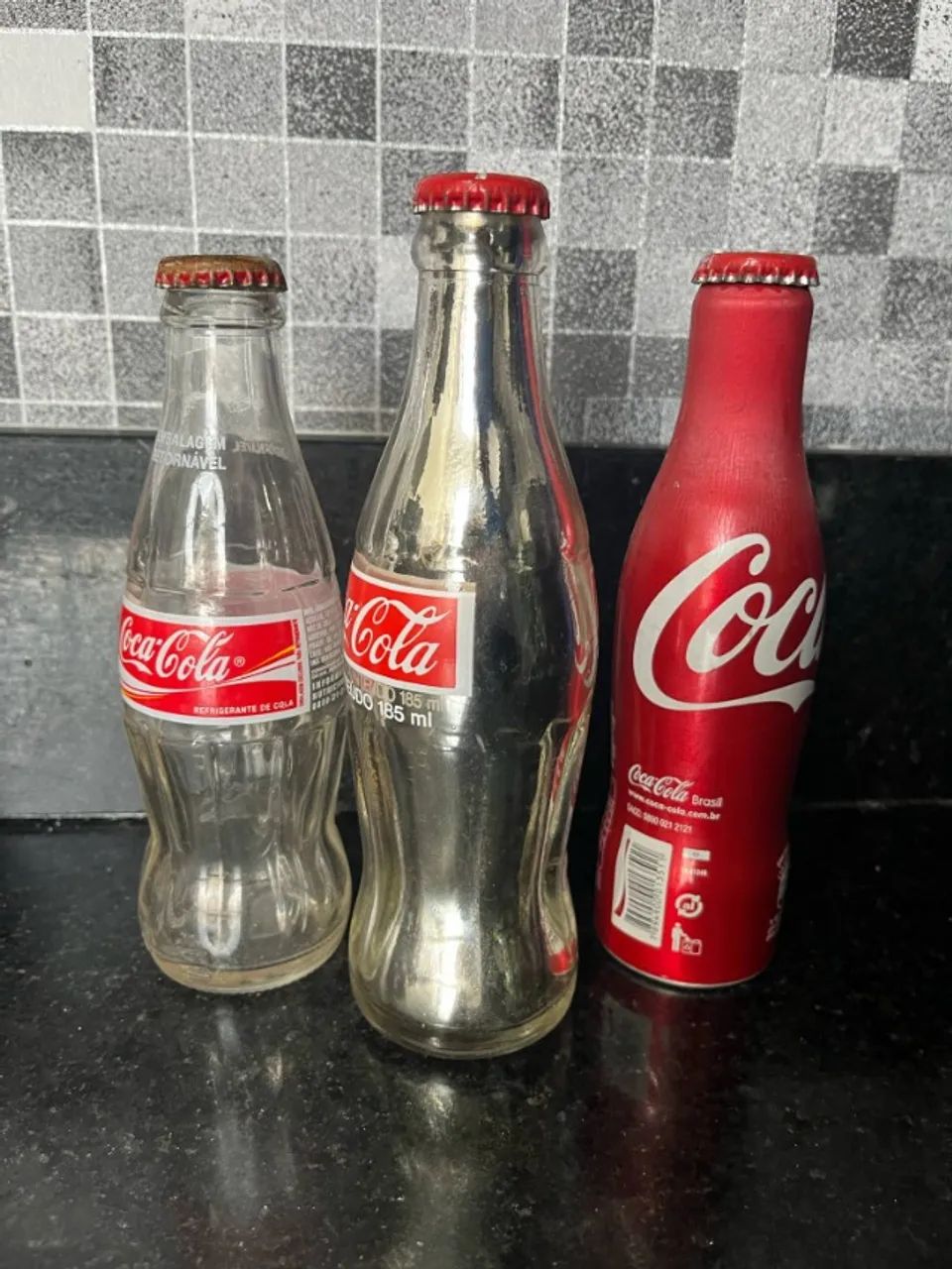 Garrafa Metálica Coca-cola - Coleção Antiga - Foto 3