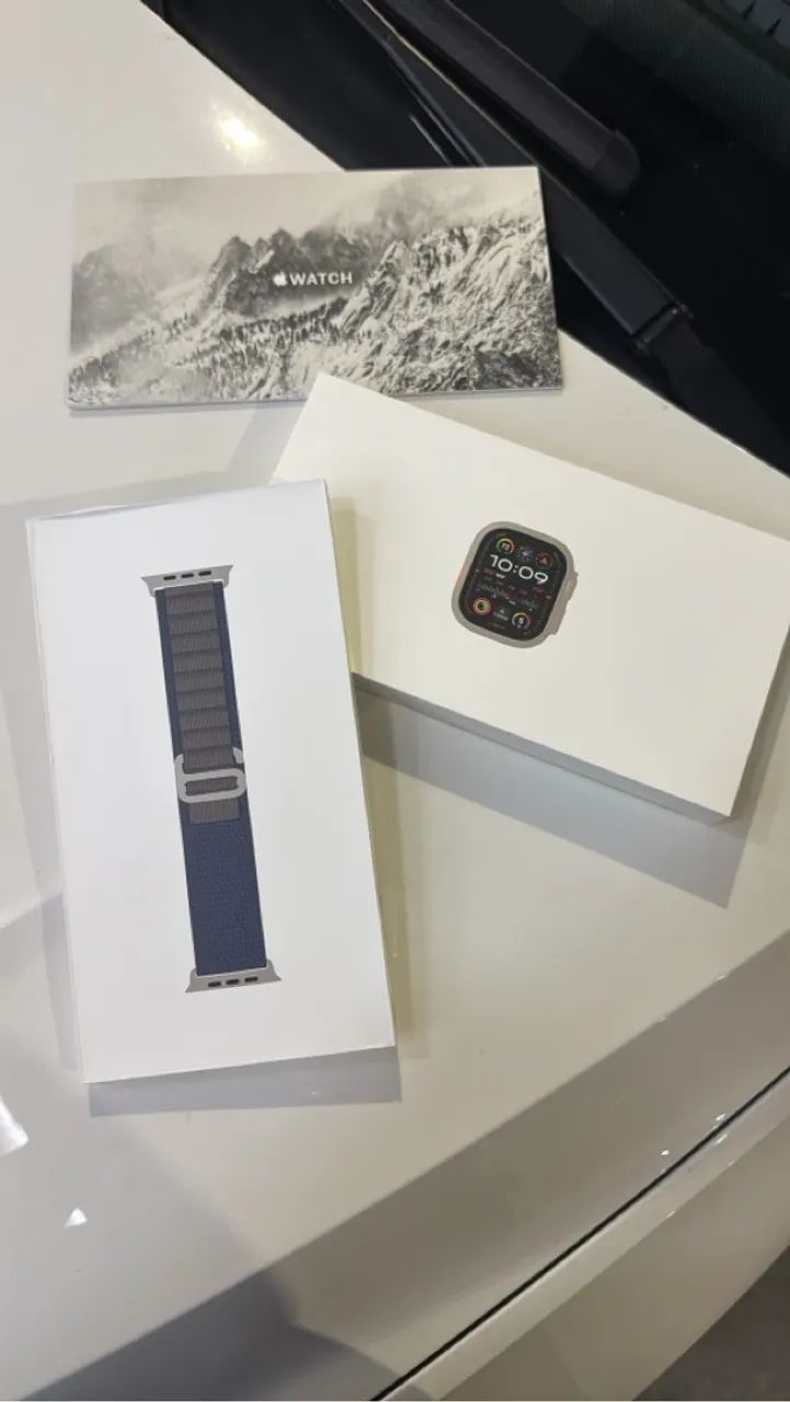 Apple Watch Ultra 2 Caixa de Titanium Natural- Novo na Caixa