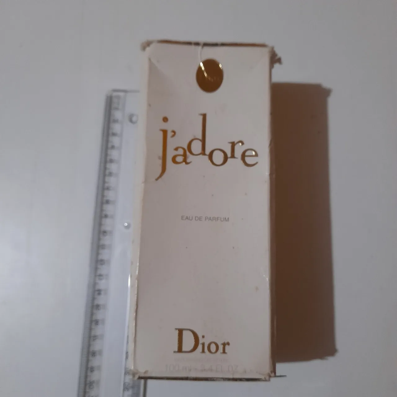 Frasvo vazio do Perfume J'adore Dior - Eau de Parfum - 100ml