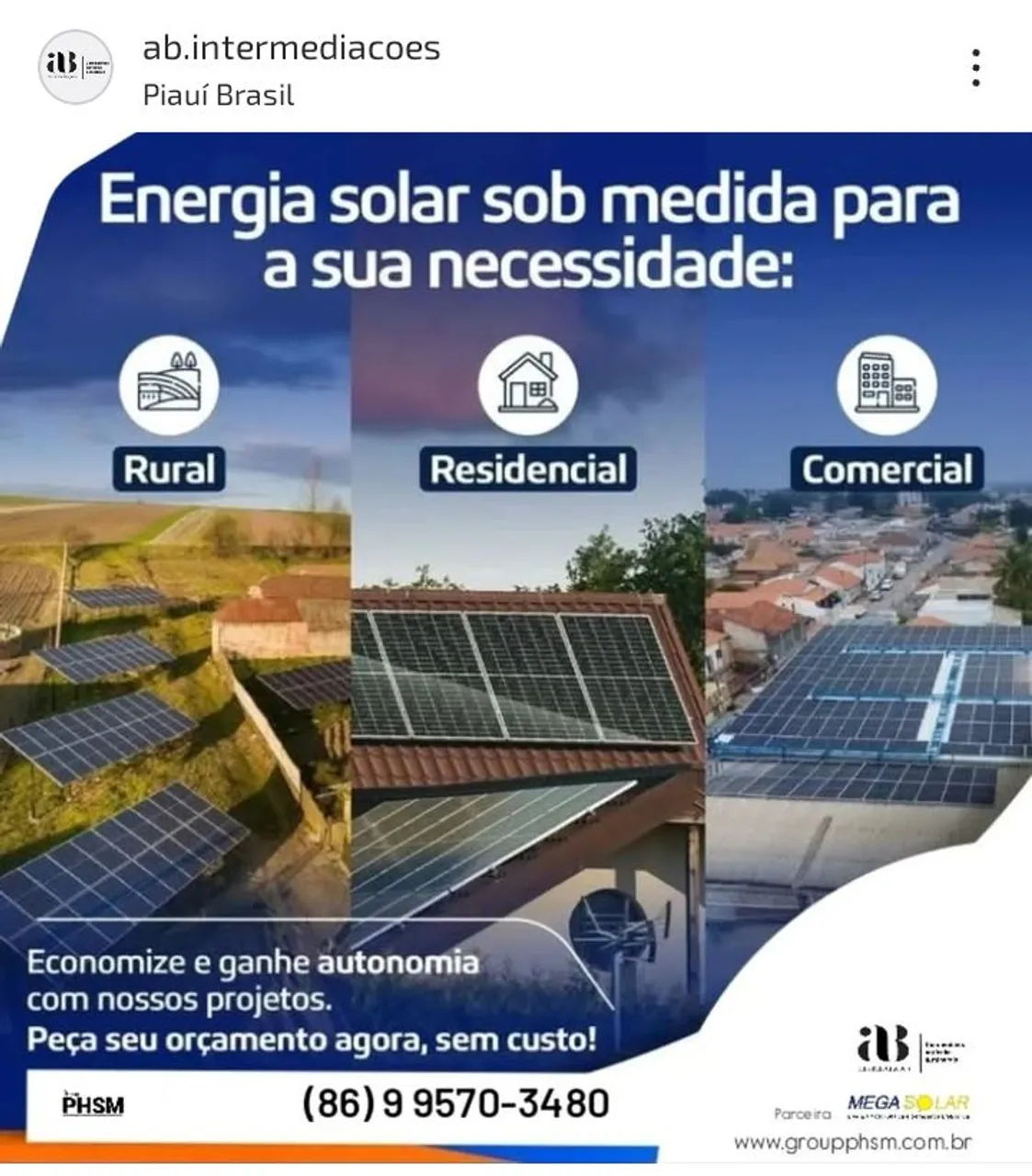 Energia solar para o agronegócio