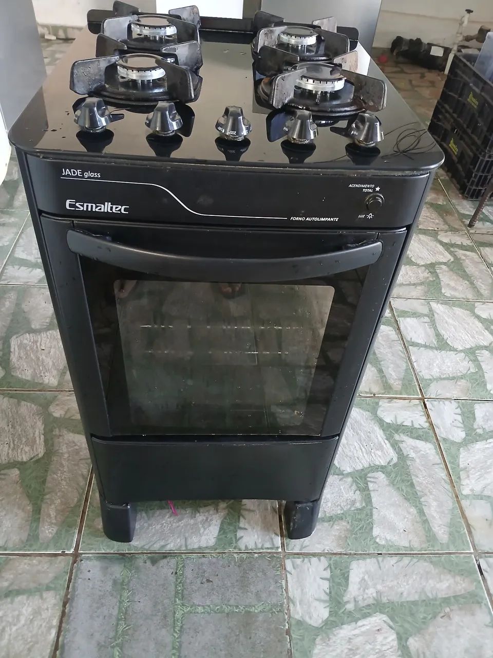 Fogão Esmaltec 4 Bocas com Forno Autolimpante