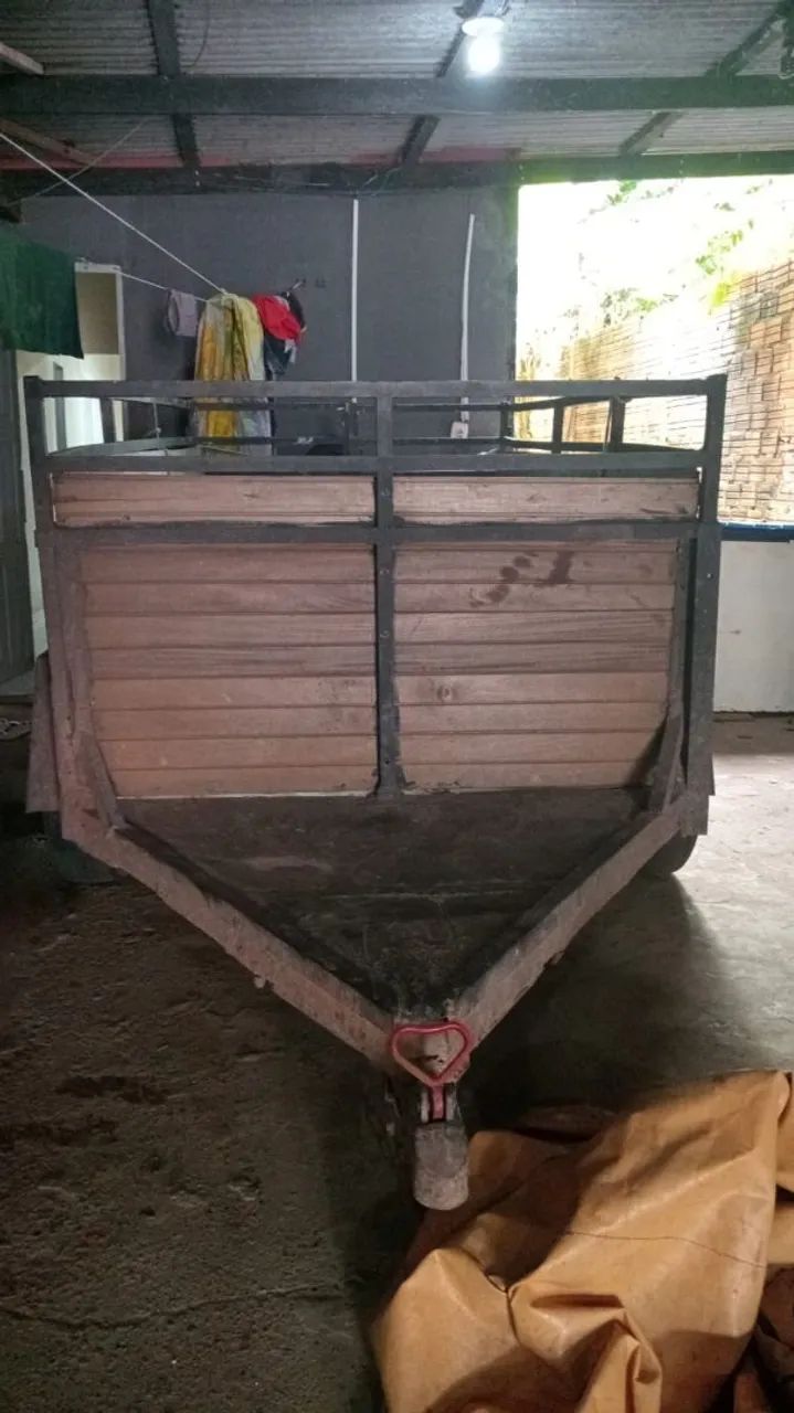 Carreta de Madeira para Transporte