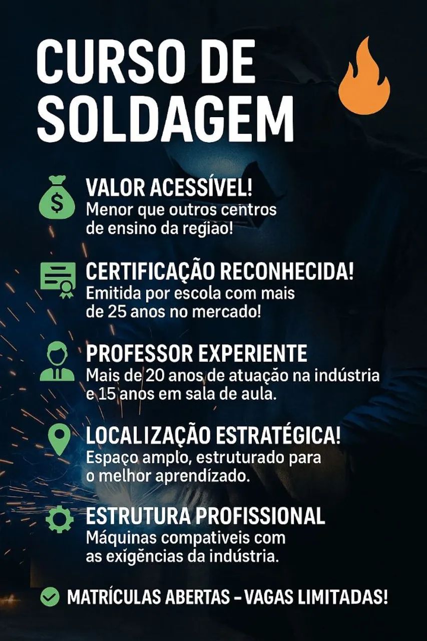 Curso de soldagem in company com certificação  - Foto 3