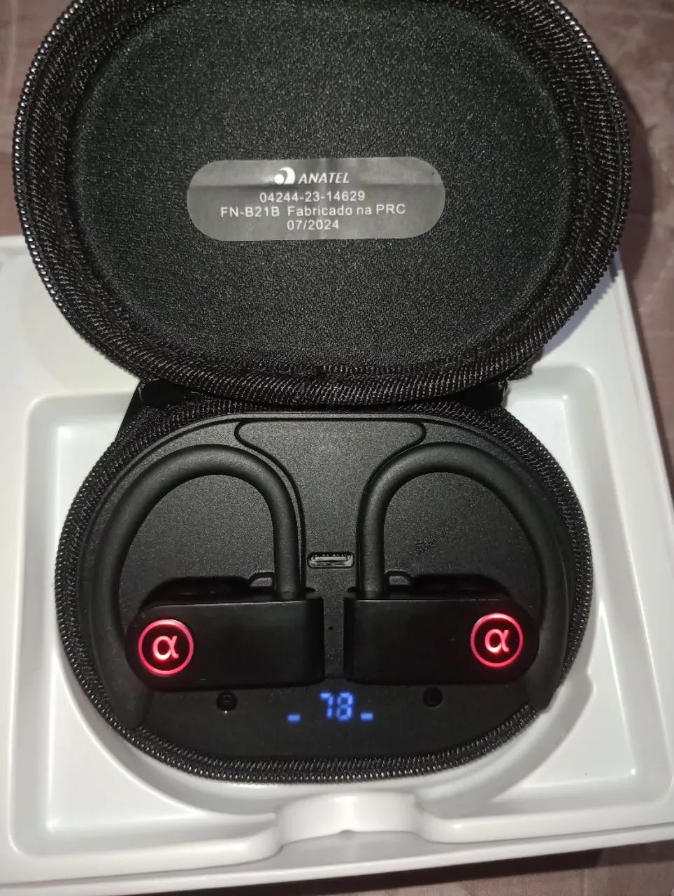 Fone de Ouvido Bluetooth A'Gold Pro - Sem Fio - Novo - Foto 3