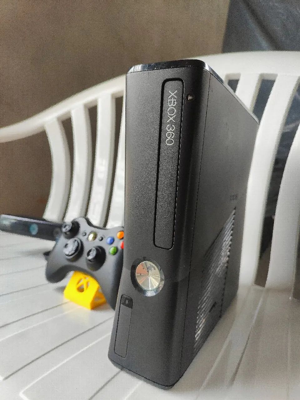 Xbox 360 SLIM rgh com Kinect e Controle - Foto 3