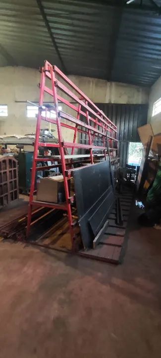Cavalete para transporte de Vidros e chapas