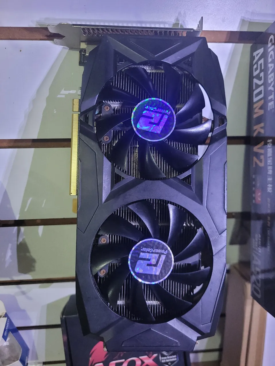 Placa de Vídeo PowerColor RX 580 original com garantia 90 dias