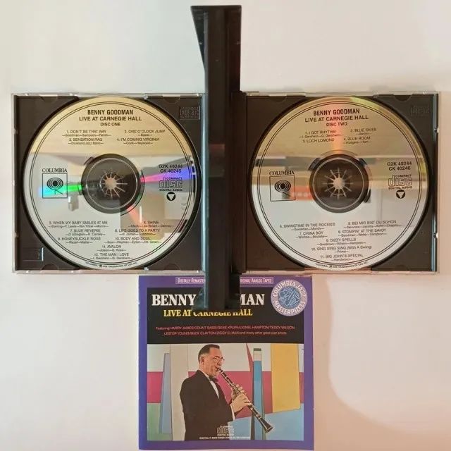 CD Benny Goodman - Live At Carnegie Hall (duplo) - Foto 2