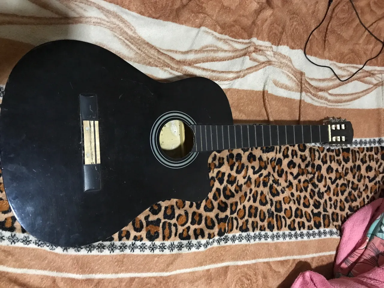 Violão Acústico Preto