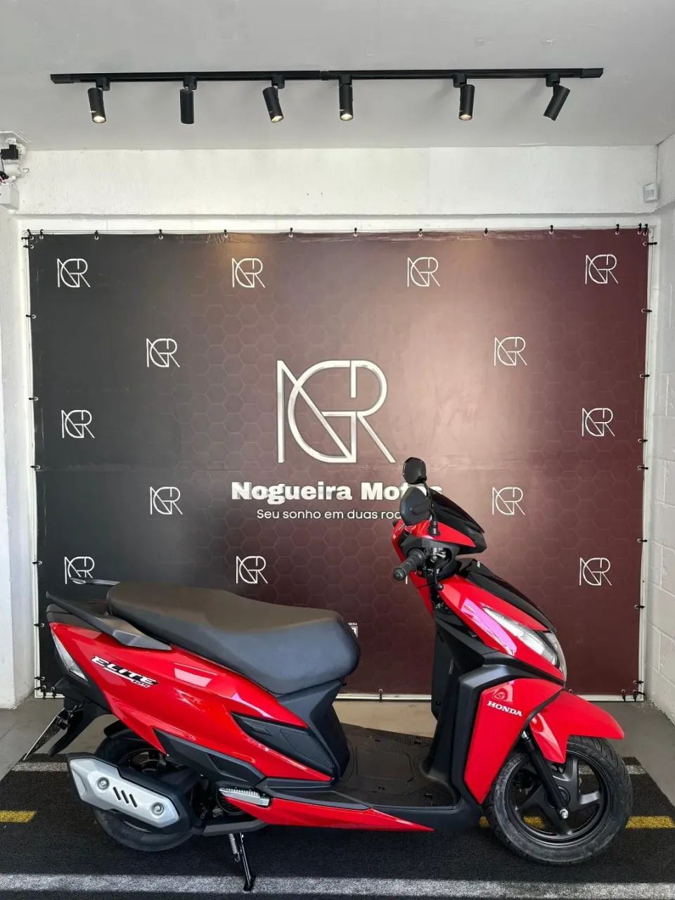 NOGUEIRA MOTOS HONDA ELITE 125I VERMELHA 2025