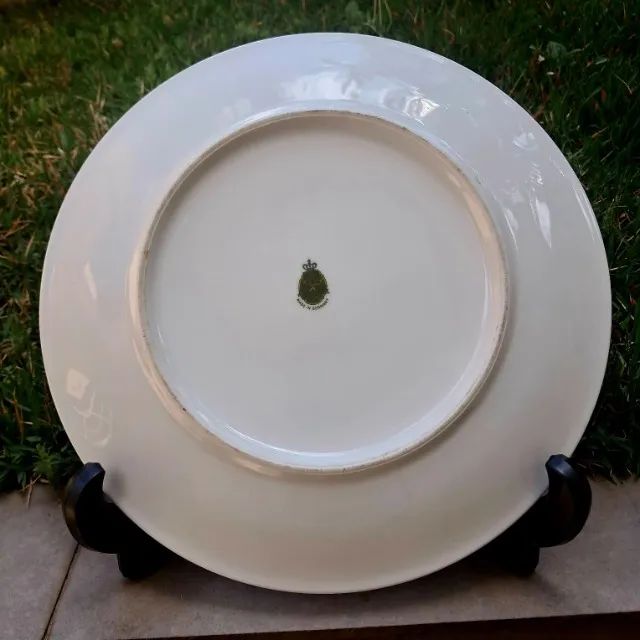 Prato Decorativo - Porcelana Alemã - Bavária - Peça Rara! R$ 370,00 - Foto 5