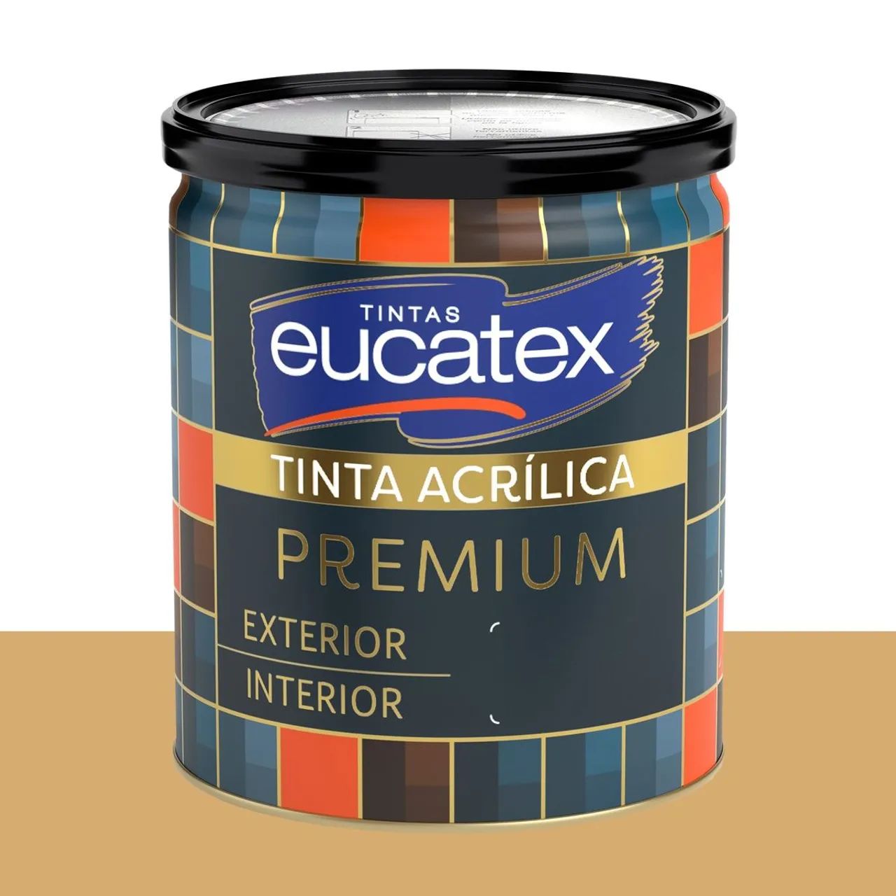 Tinta Acrílica Acetinada Eucatex Coala 800 ml