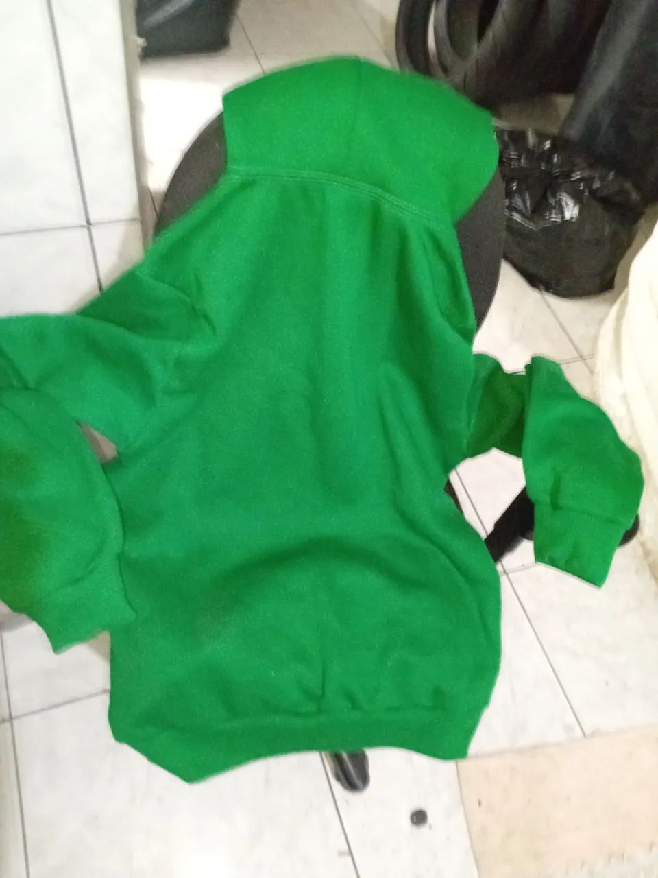 Moletom Verde com Capuz Palmeiras Original - Foto 2