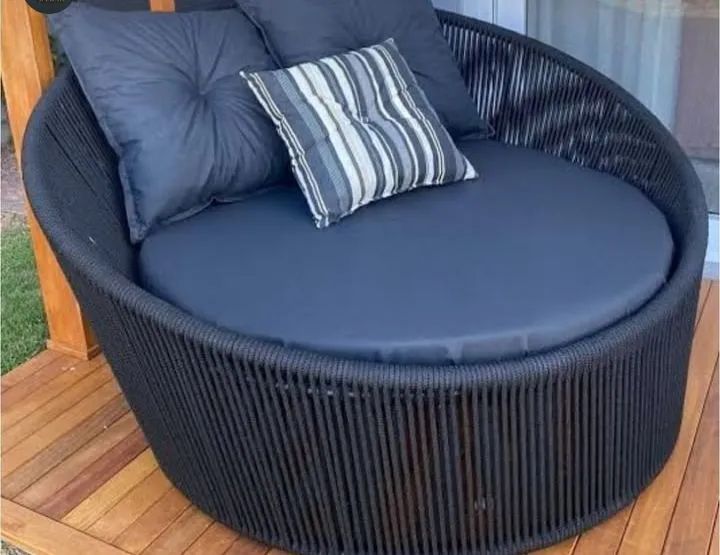 Chaise em corda náutica  - Foto 3