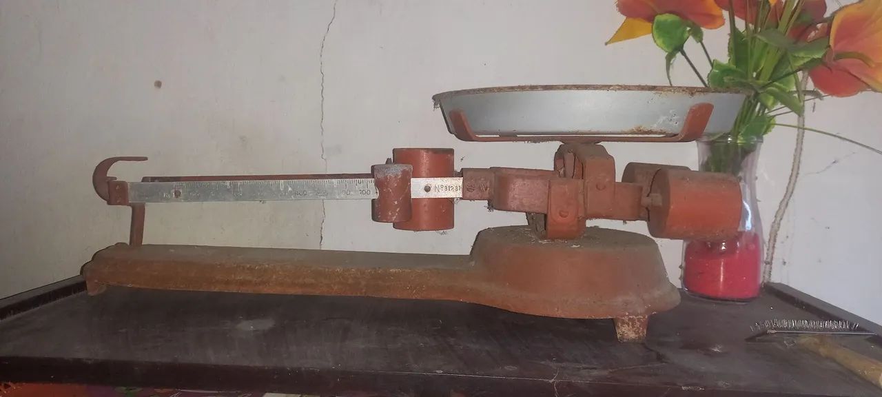 Balança antiga  - Foto 4