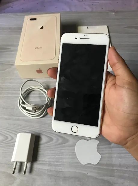 iphone 8 plus 256gb com caixa raridade - Foto 2