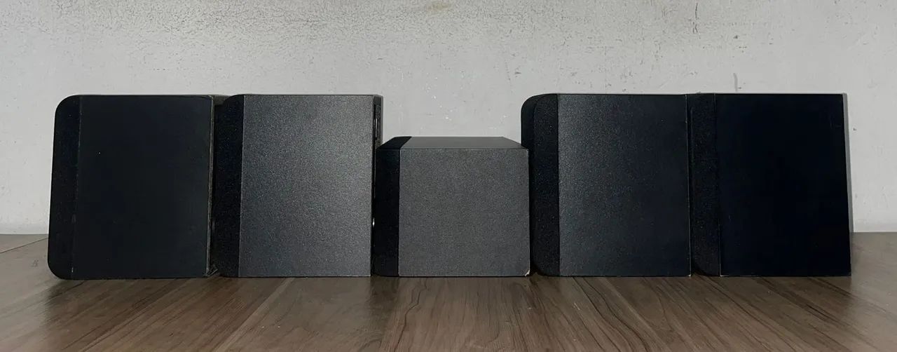Conjunto 5 Caixas Denon Para Receiver ou Som Ambiente  ScR390 *Sony Leia Descrição  - Foto 4