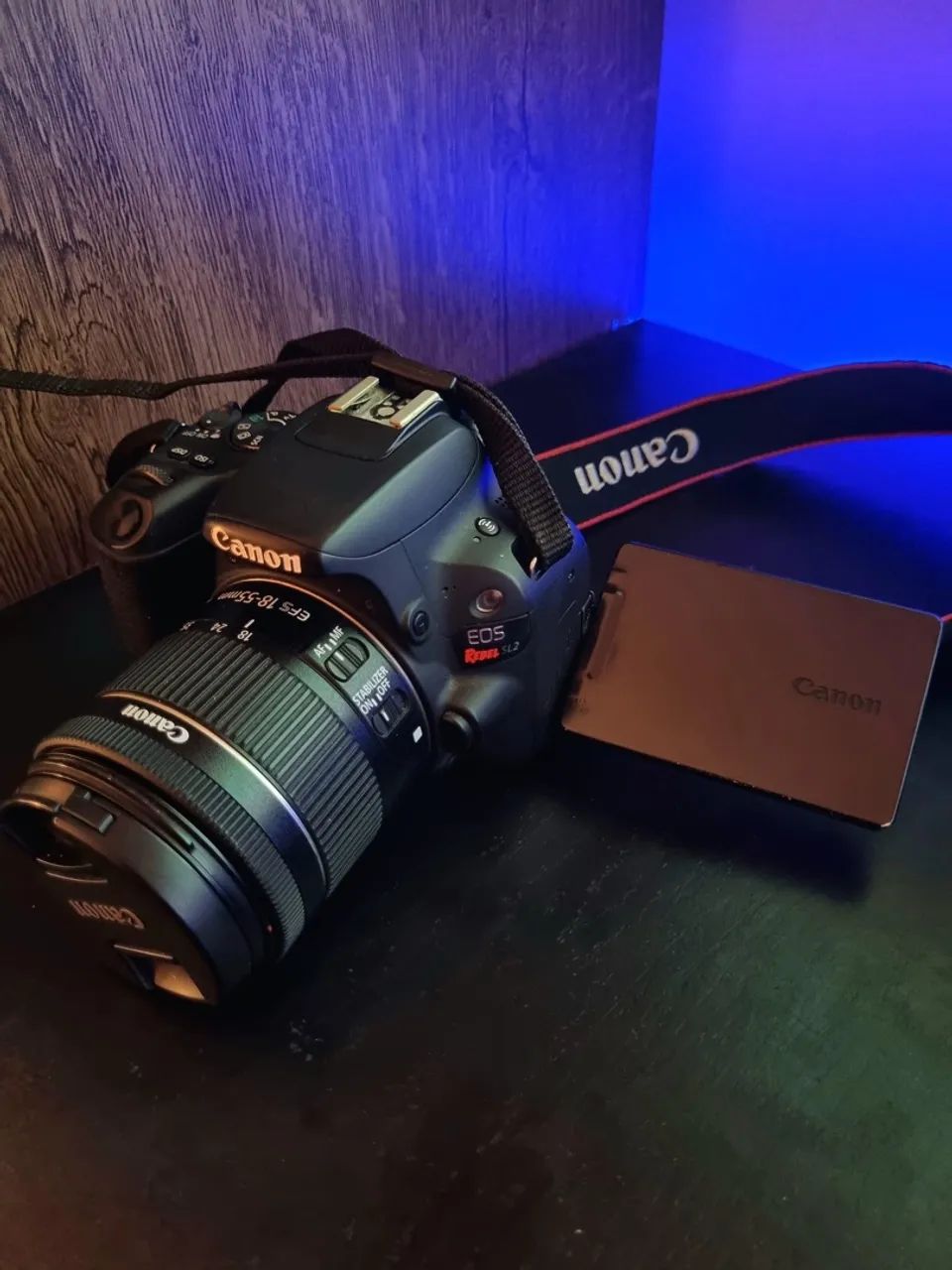 Câmera Canon EOS Rebel SL2 - Kit EF-S 18-55 - Foto 5