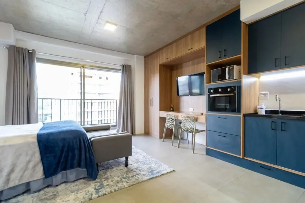 Studio à venda em São Paulo, Cerqueira César, com 1 quarto, 33m²