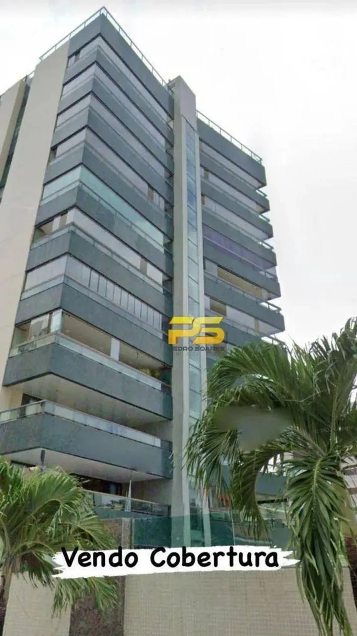 Cobertura com 5 dormitórios à venda, 600 m² por R$ 5.000.000 - Cabo Branco - João Pessoa/P