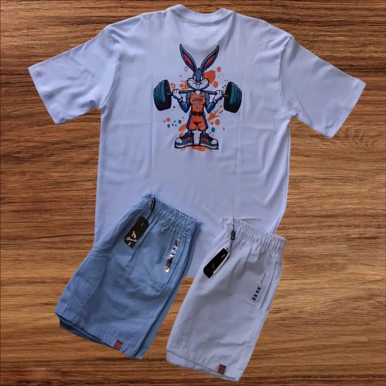 Conjunto kit - Camiseta e Bermuda  - Foto 3