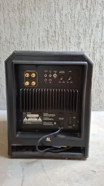 Caixa de Som Ativa Subwoofer