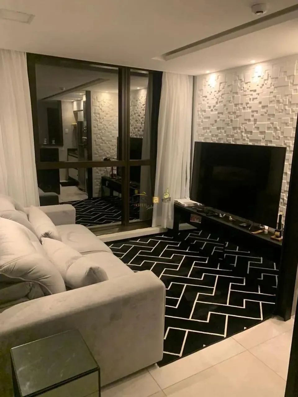 Apartamento Beira Mar Mobiliado 2 Quartos em Barra de Jangada - Foto 2