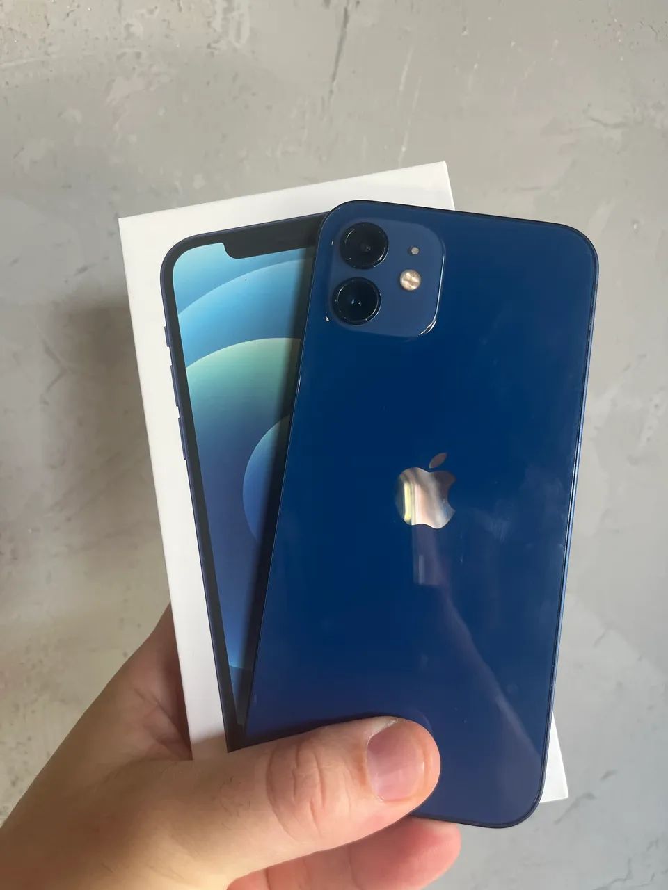 iPhone12 128GB ブルー Apple iPhone 12 128GB 5G - Vitrine - tela Super Retina XDR OLED