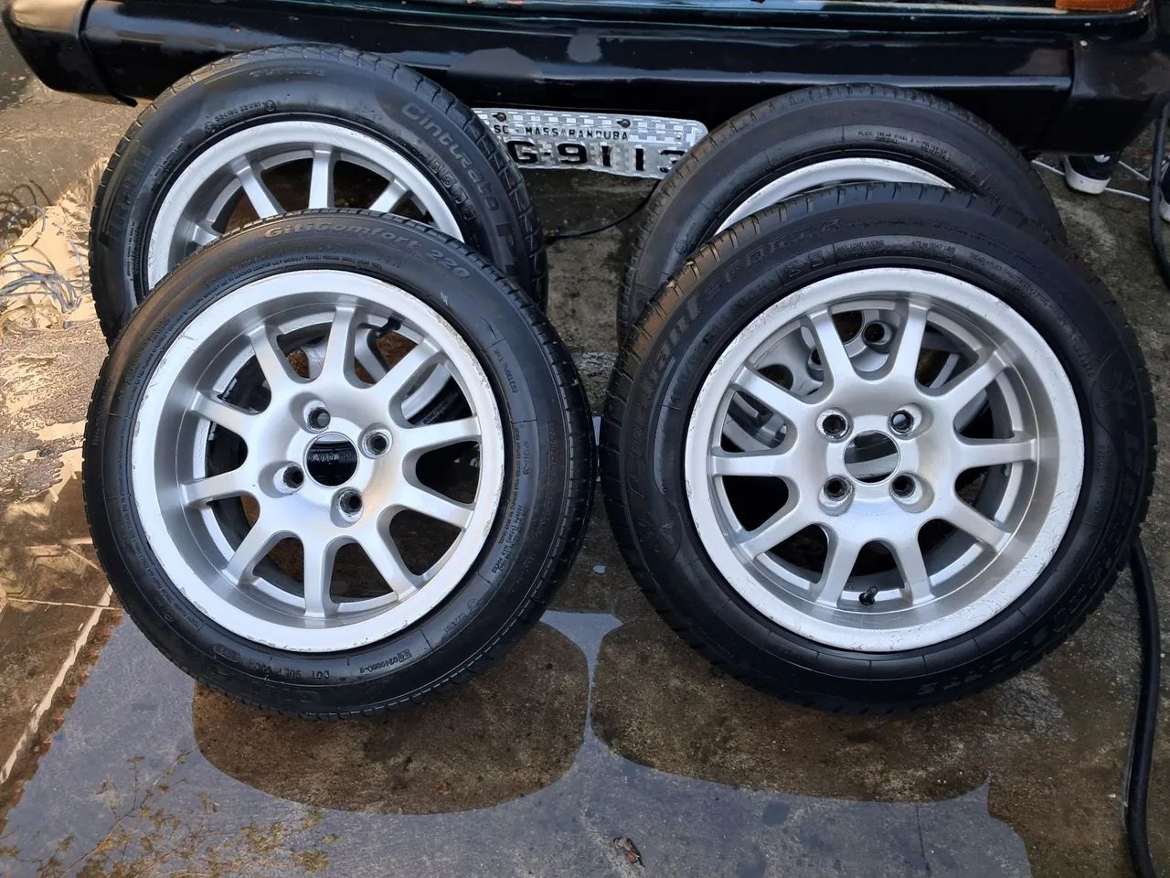 Rodas 14 taludas de época  - Foto 6