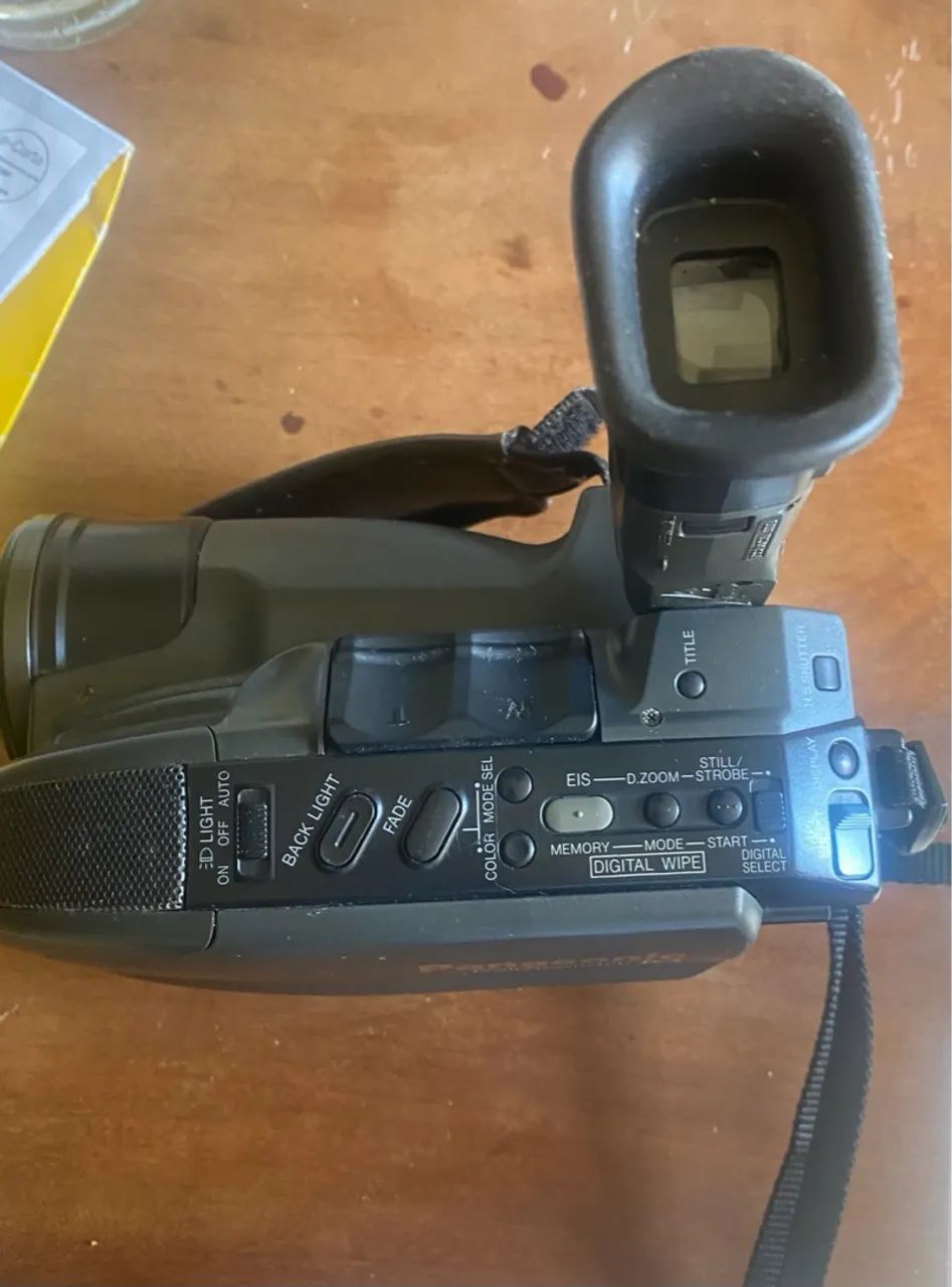 Filmadora panasonic palmcorder iq pv d506 - Foto 2