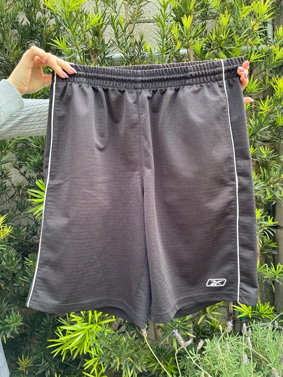 Bermuda reebok preta masculina 