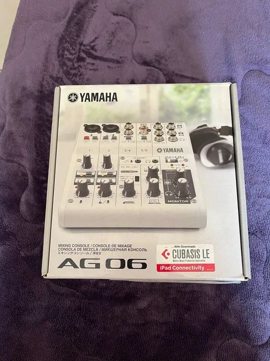 Mesa Yamaha AG06 - 6 Canais - interface de áudio  - Foto 5