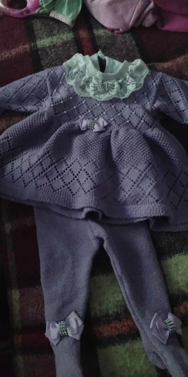 2 caixas de roupas bebê menina  - Foto 3