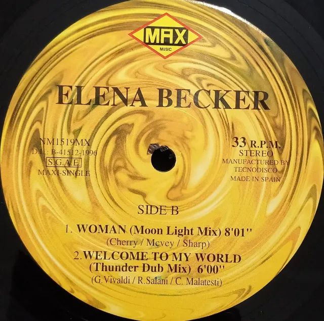 Disco de Vinil LP Elena Becker Woman (importado) - Foto 4