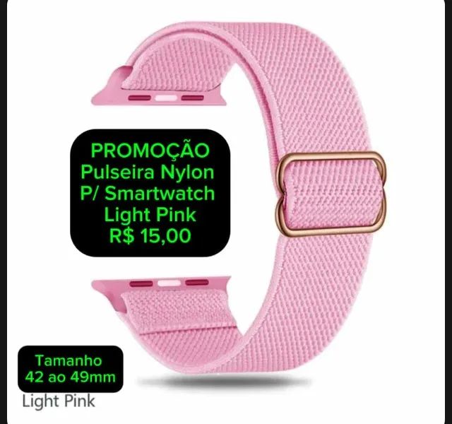 Pulseiras de Nylon Smartwatch PROMOÇÃO - Foto 2
